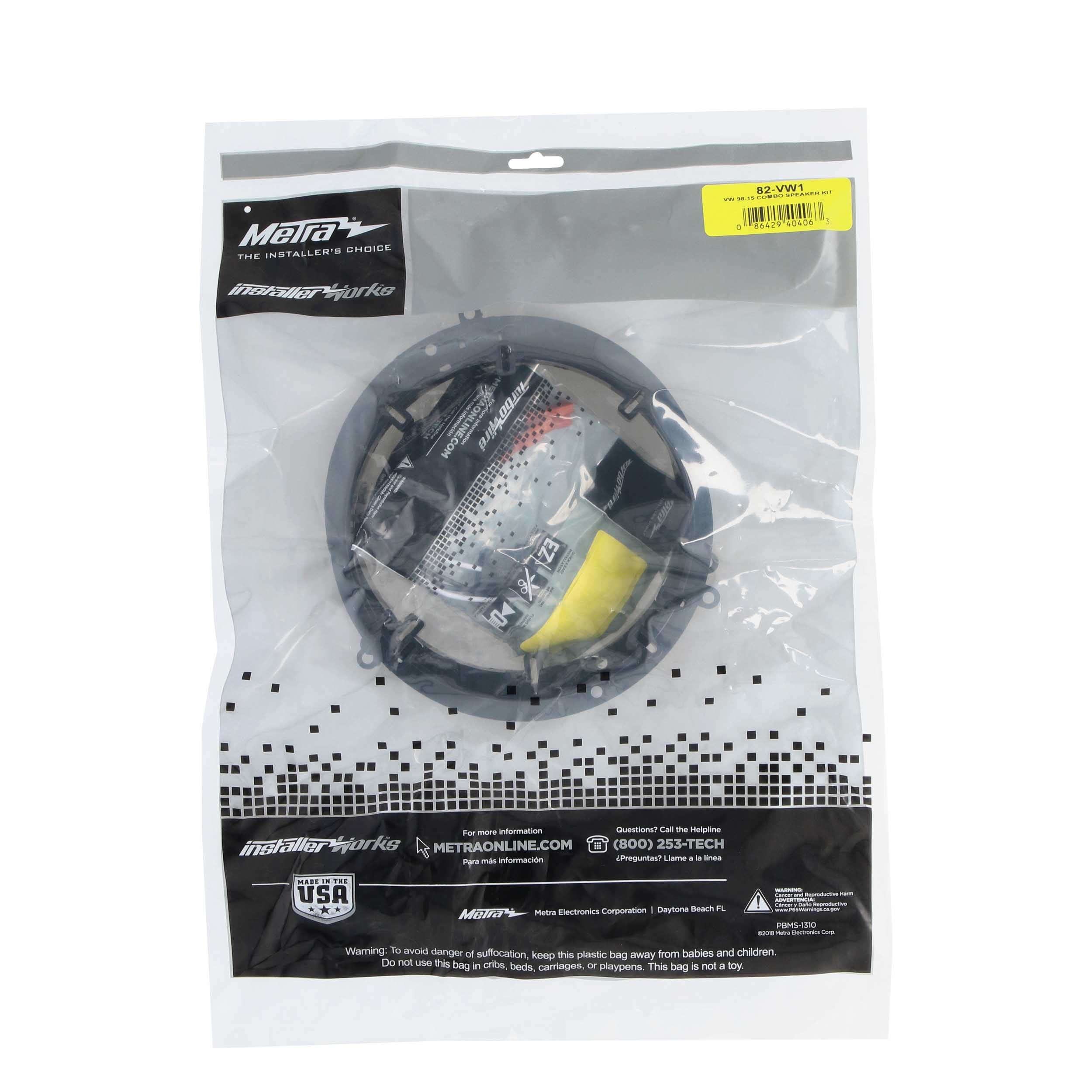 Volkswagen 1998-2015 - Adapter & Harness (Front)