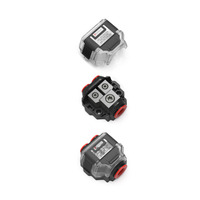 Ground Distribution Block | 1/0-4 AWG In, (2) 1/0-4 AWG Out