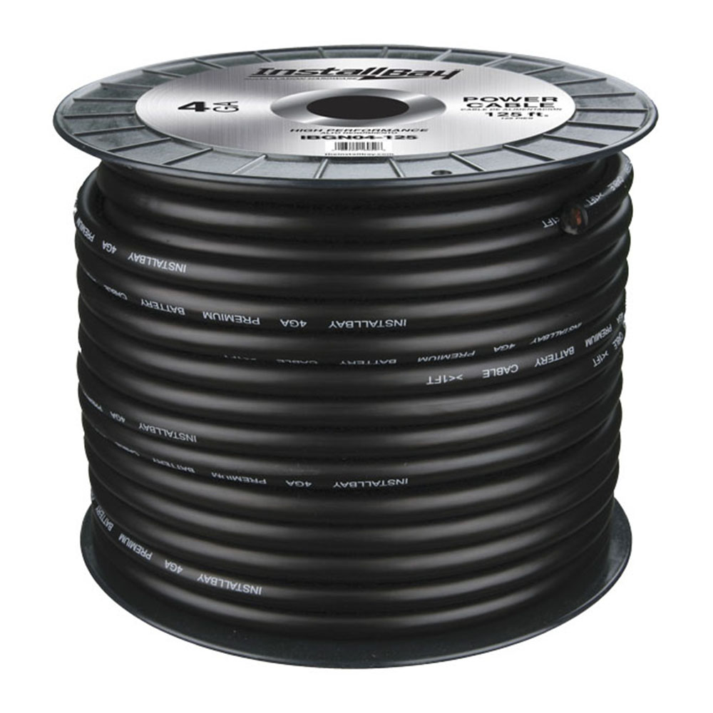 CCA Value Line Power Cable 4 Gauge - 125 Feet