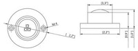 15W RGB Underwater Transom Light