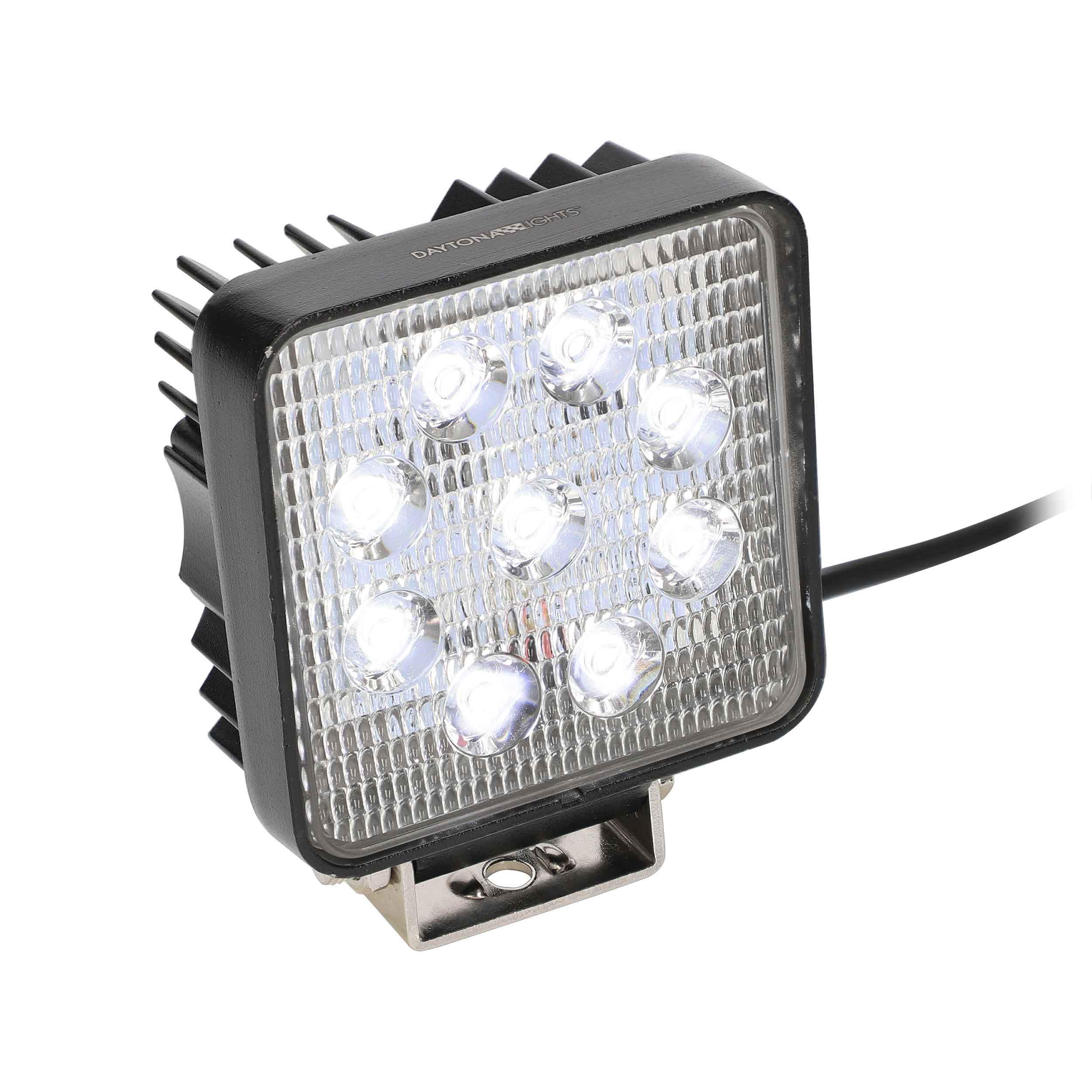 Daytona Lights Square Driving Lights - 9 LED (2PK)