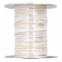 18 GA US GPT All Copper Primary Wire White w/Yellow Trace