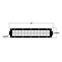 Daytona Lights 14" Dual Row LED Lightbar
