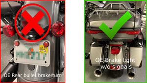 Smart Brake Light Flasher - Fits Harley-Davidson® FLH/FLT Mo
