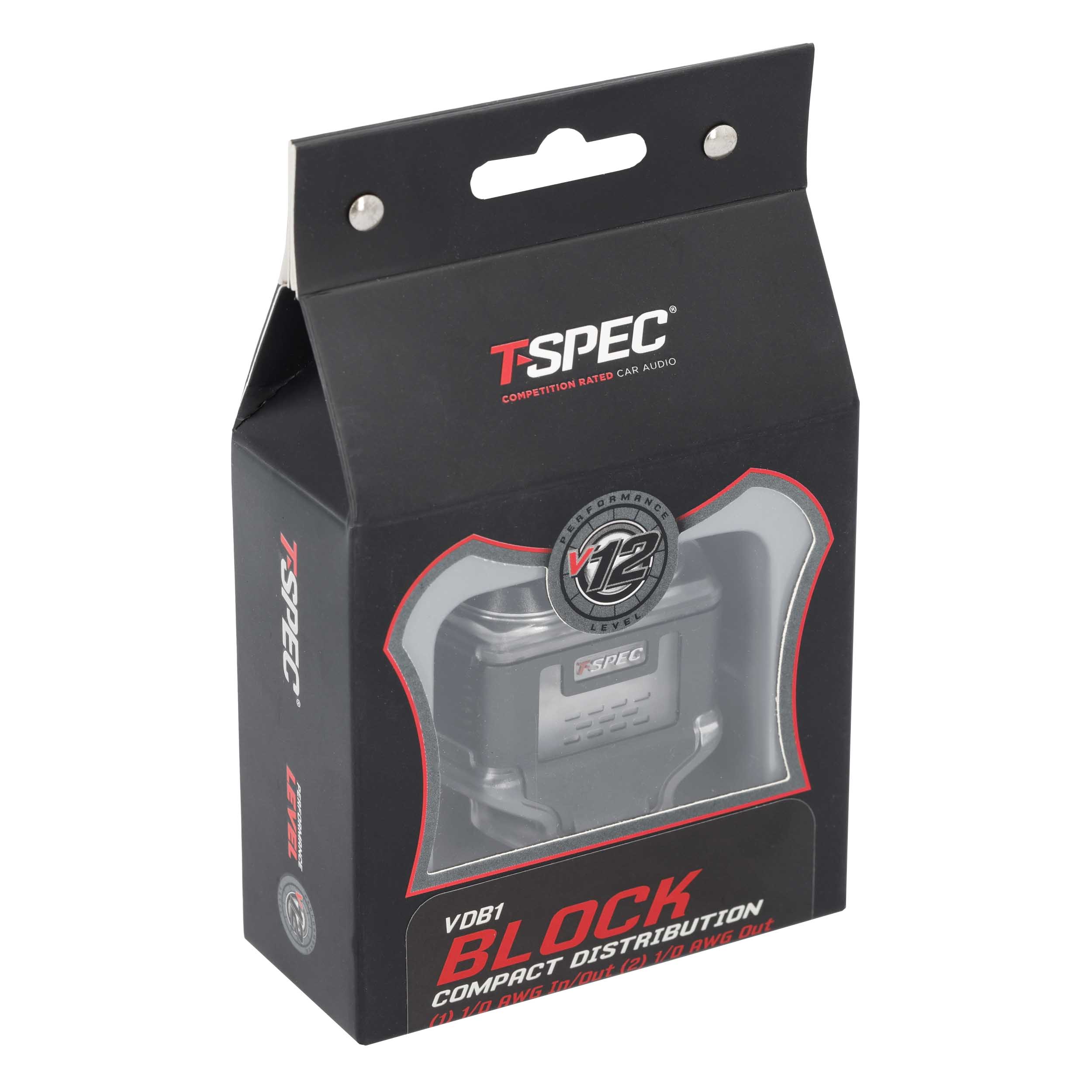 Ground Distribution Block | 1/0 – 4 AWG In, (2) 1/0 4 AWG Out