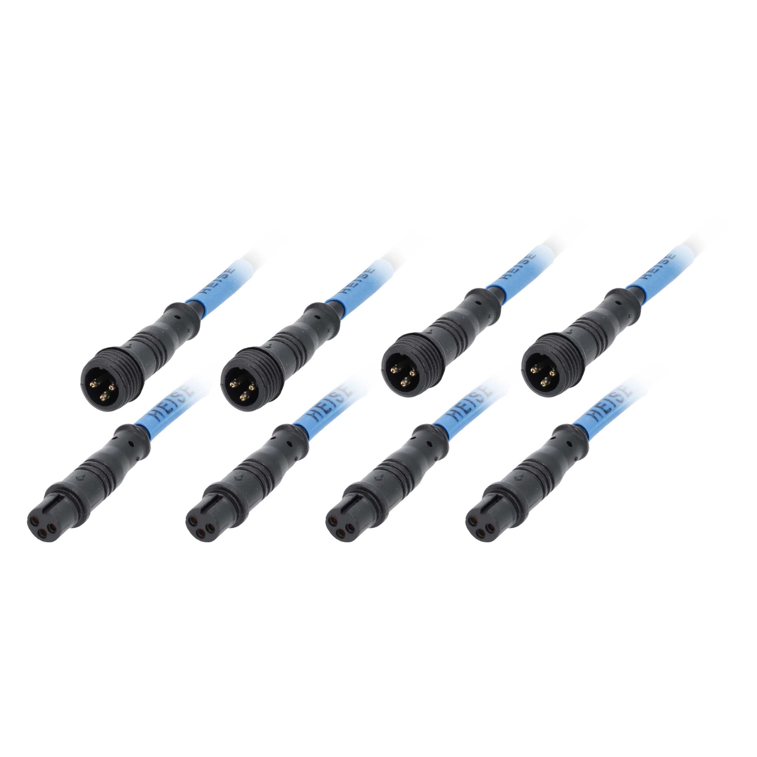 Heise Connect Low Voltage Chasing Solder-On Adapters  4-Pack