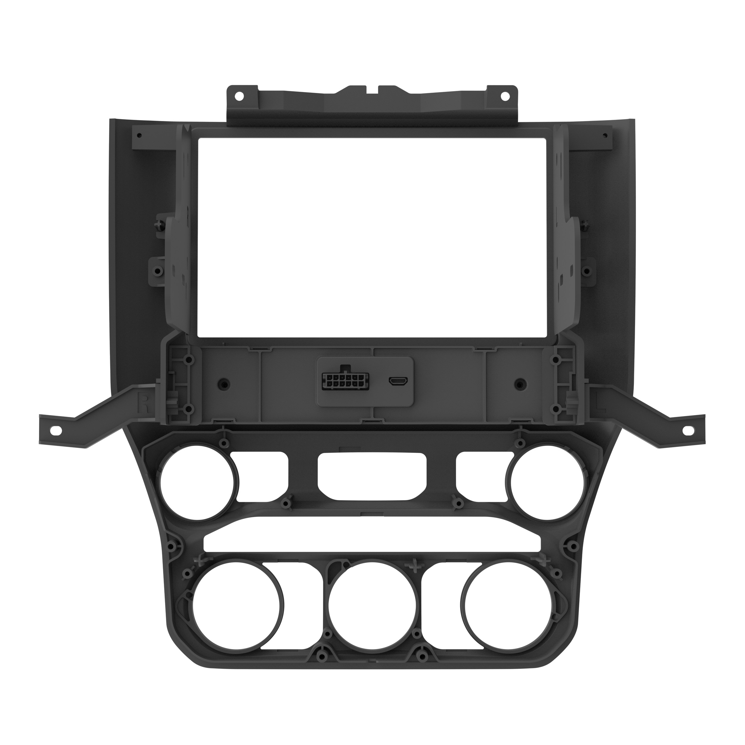 RAM 2019-2024 (with factory 8.4” screen & auto climate, excludes Classic models)