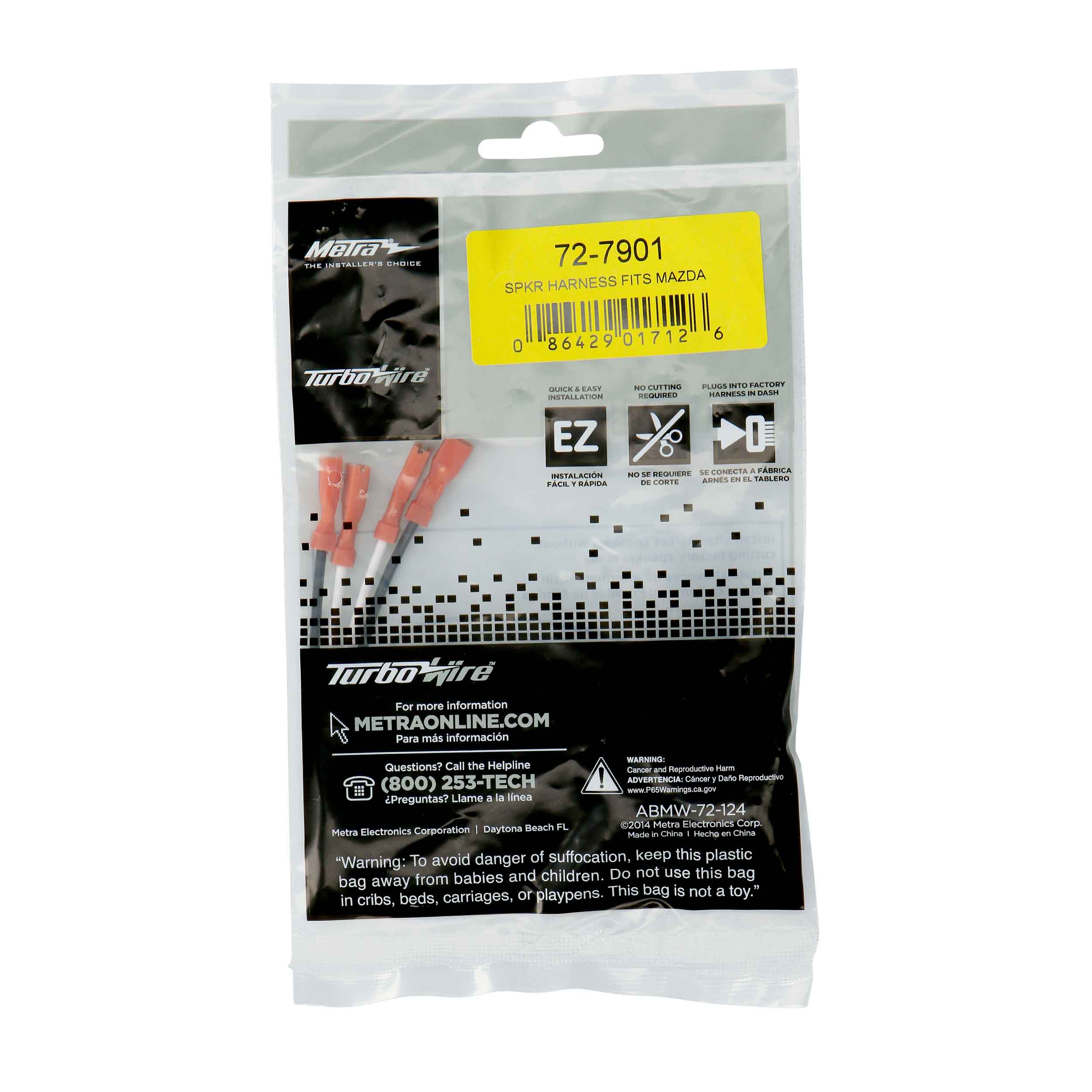 Mazda 1990-Up Speaker Harness - Pair