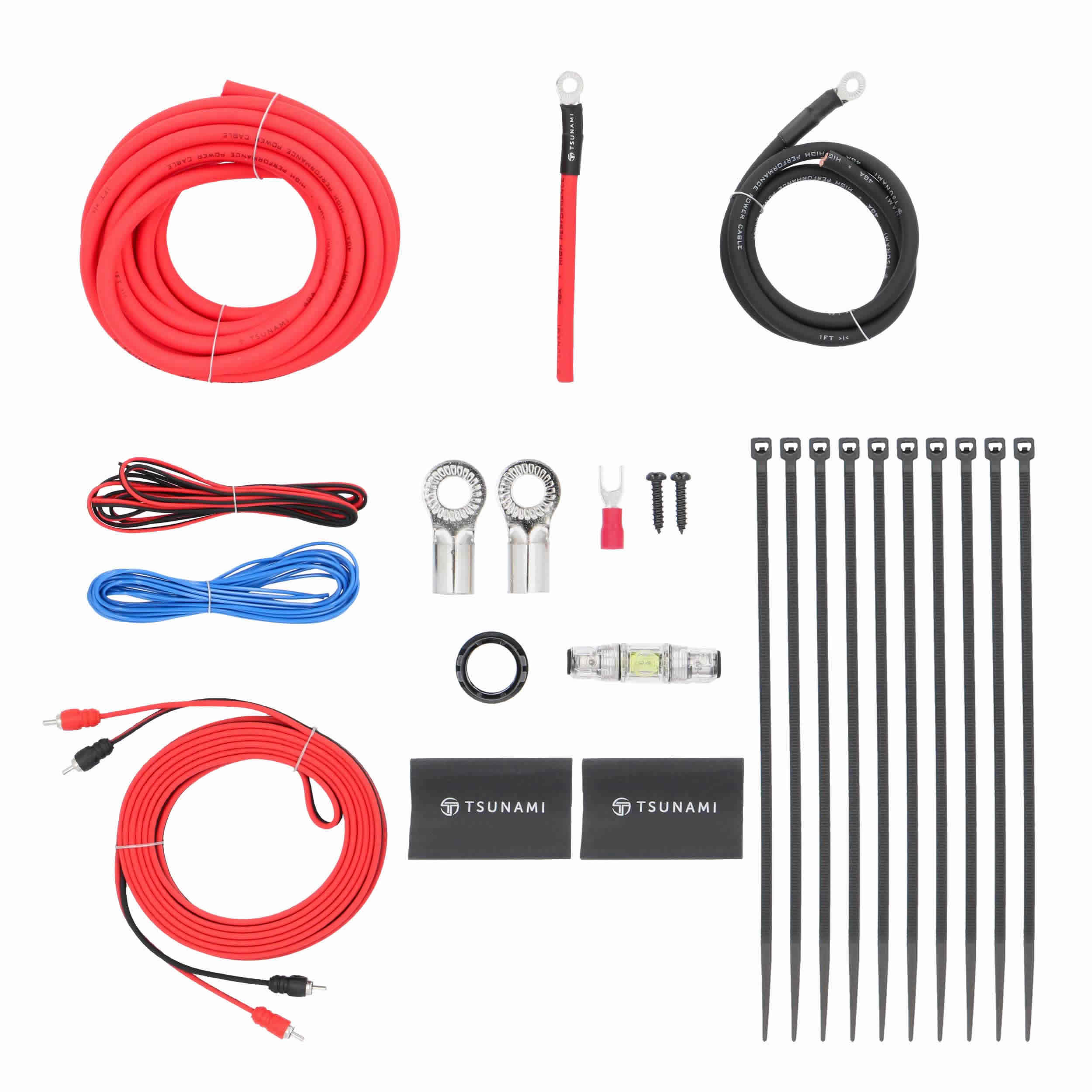 1200W 4GA CCA Amp Kit