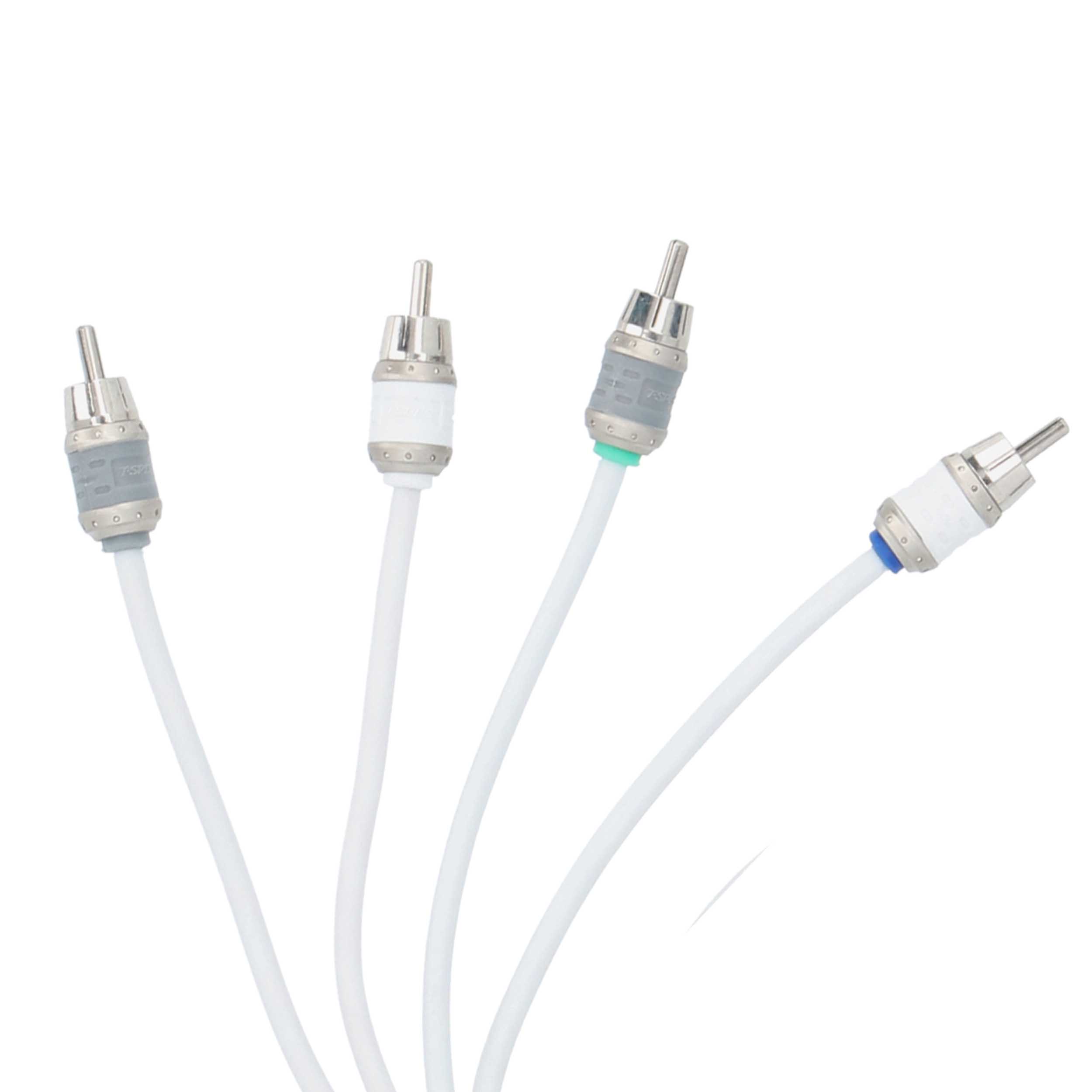 RCA v10 Series 4-Channel Audio Cable - 17 FT