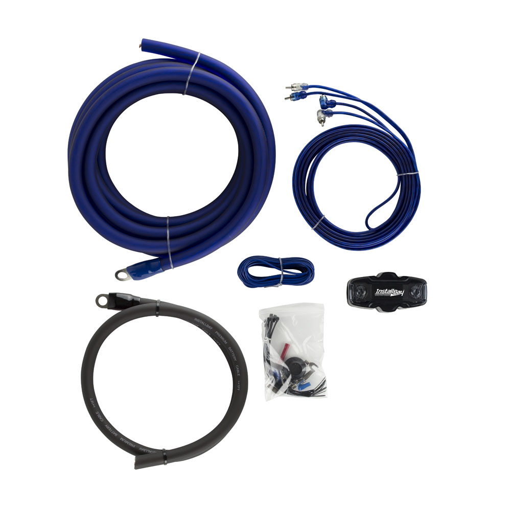 INSTALL BAY CCA 1/0GA Value AMP Kit 2000W