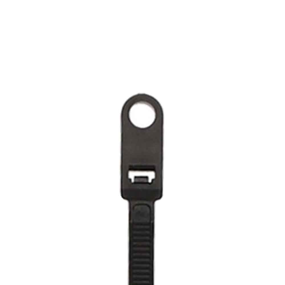 Mounting Hole Cable Tie - 11 inch 50 lb - Package of 100