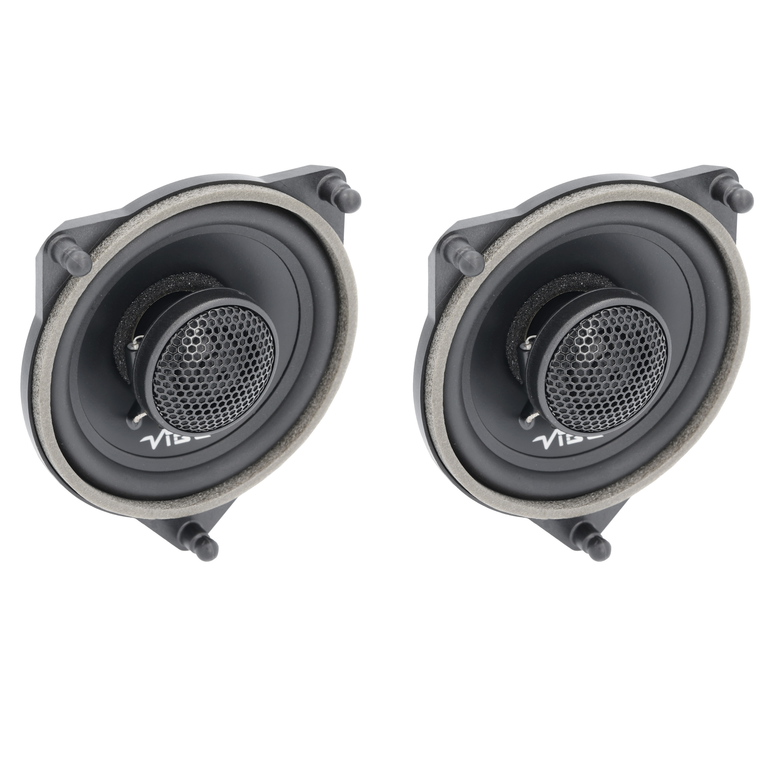 4" Plug-N-Play Coaxial Speaker Kit - Mercedes