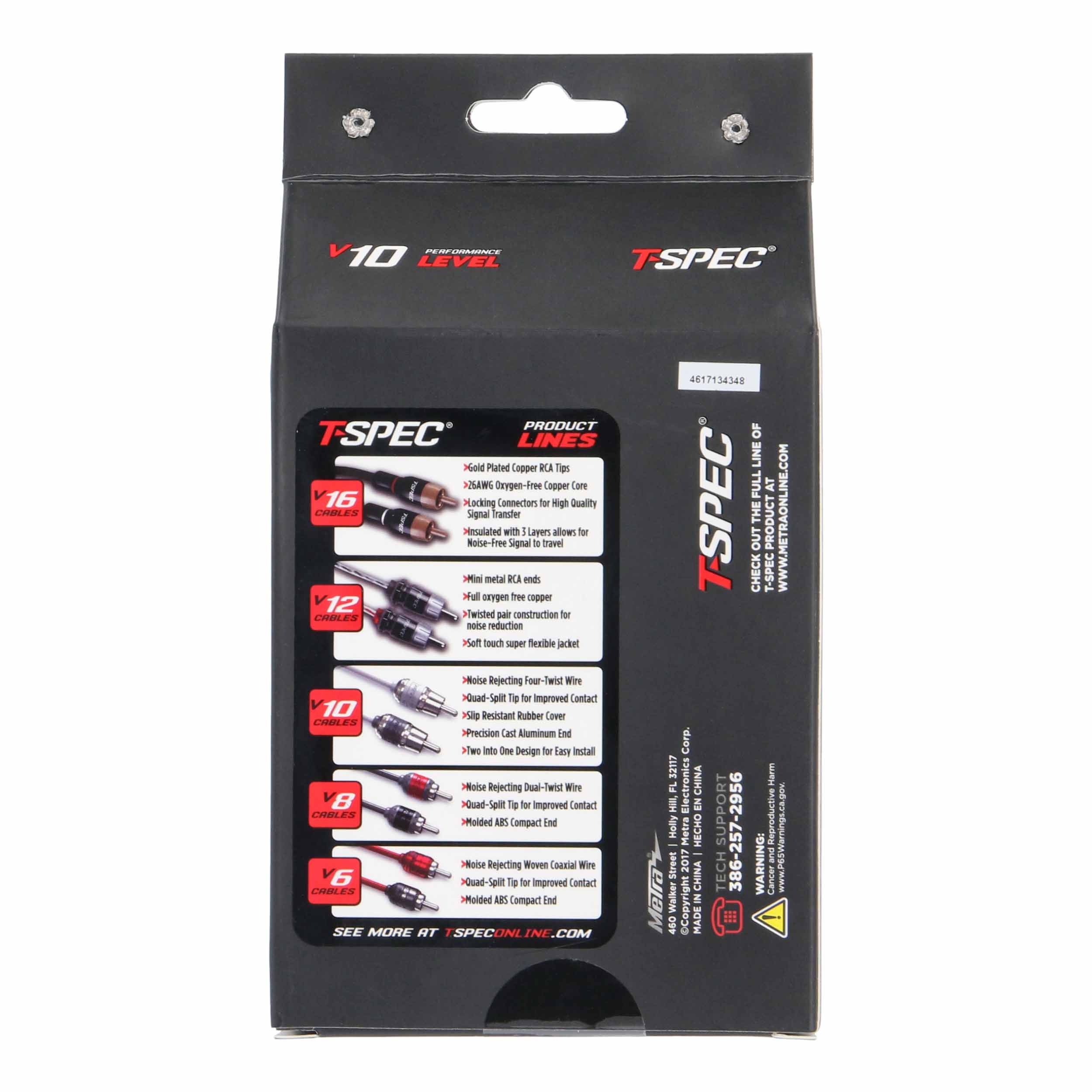 v10 Series Single-Channel Video Cable - 3 FT