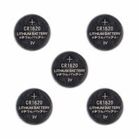 CR1620 Lithium 3-Volt Batteries - 5-Pack