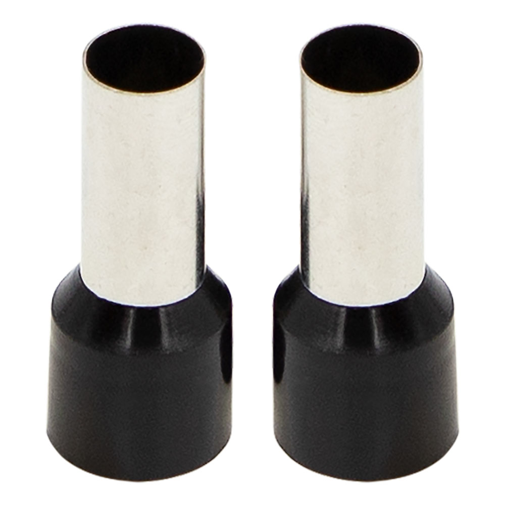 Ferrules - Black 4GA - 50 per Bag