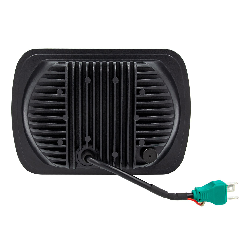 LED Light with Black Face - 5"x7", 17 LED