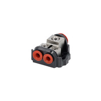 Ground Distribution Block | 1/0- 4 AWG In, (2) 4-8 AWG Out