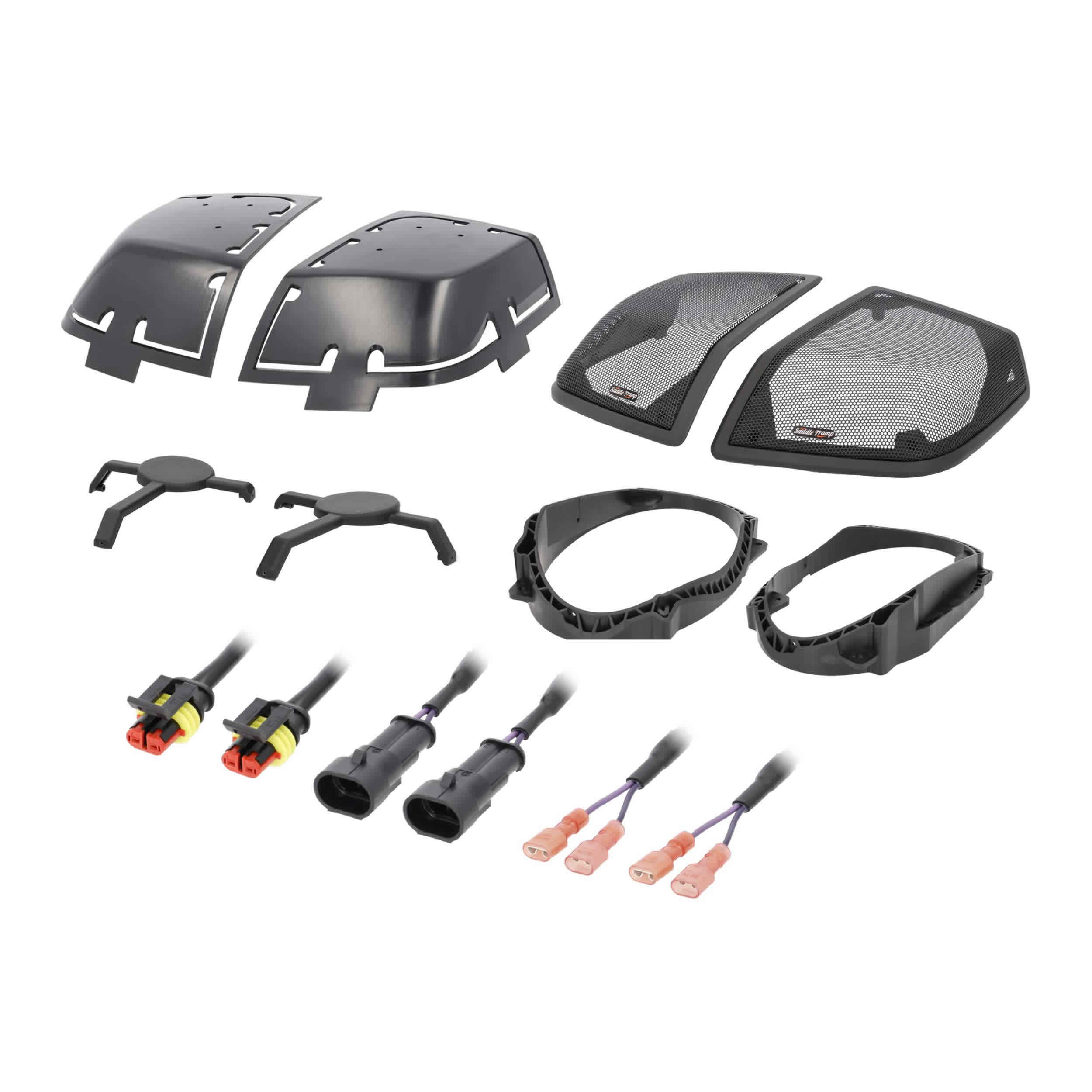 CUT-IN SADDLEBAG LIDS - FITS HARLEY-DAVIDSON 2014-2023.5