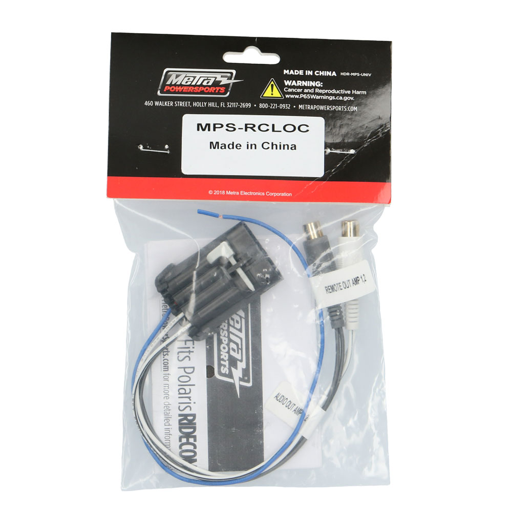 Audio Adapter for Polaris Ride Command