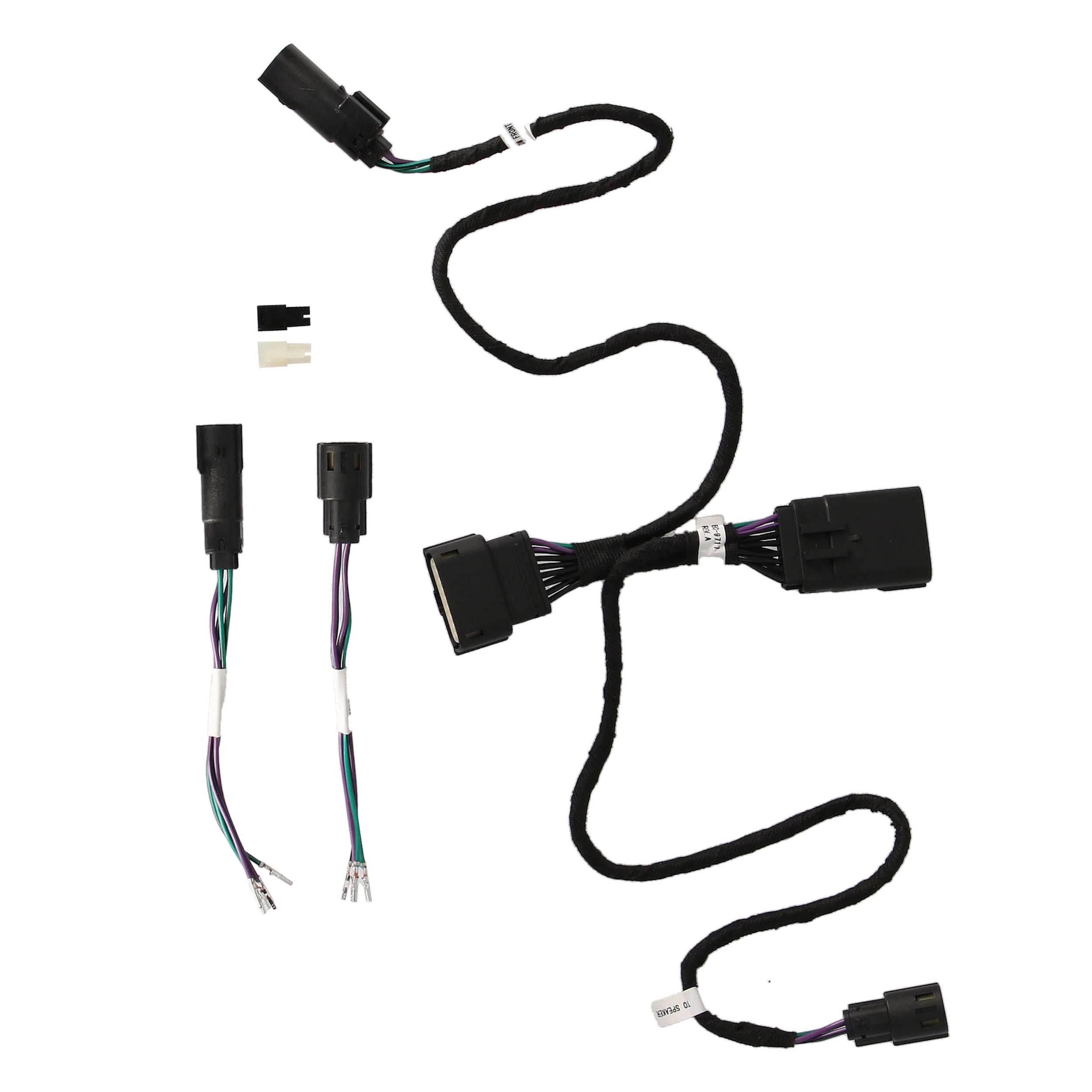 Rear Speaker Bypass Harness - Fits Harley-Davidson Ultra Lim