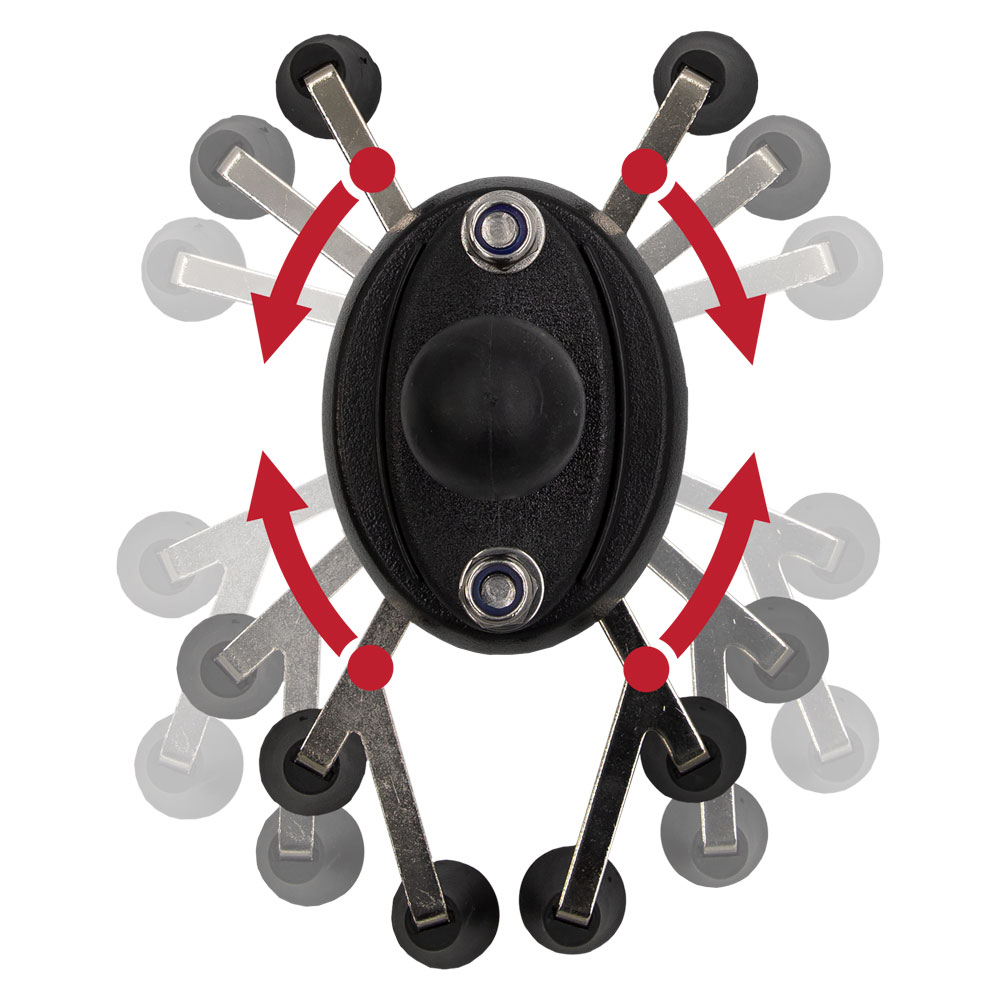 Hex-Grip Phone Mount for Motorcycles