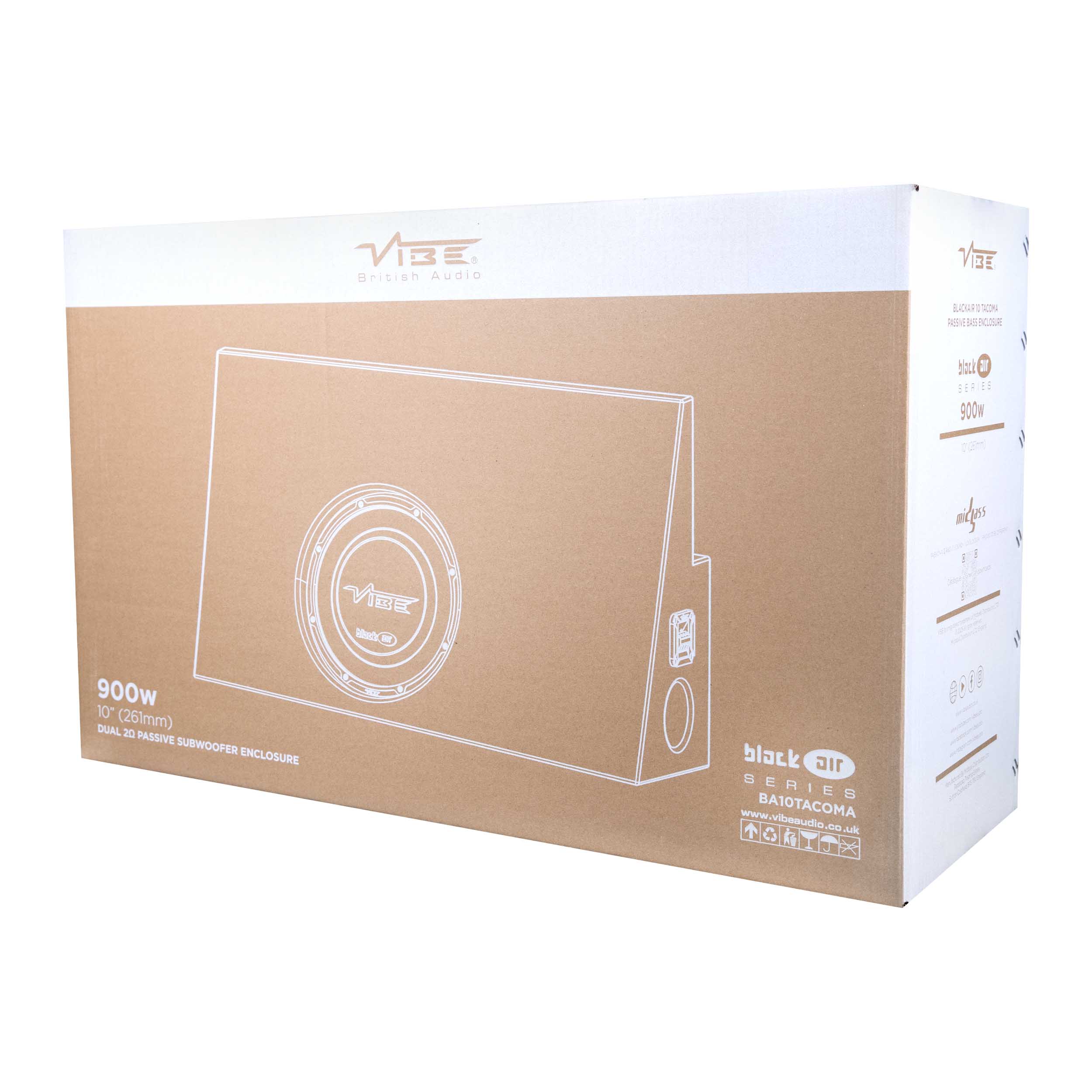 OEM-Fit Sub Enclosure - Toyota Tacoma Double Cab 2016-2023