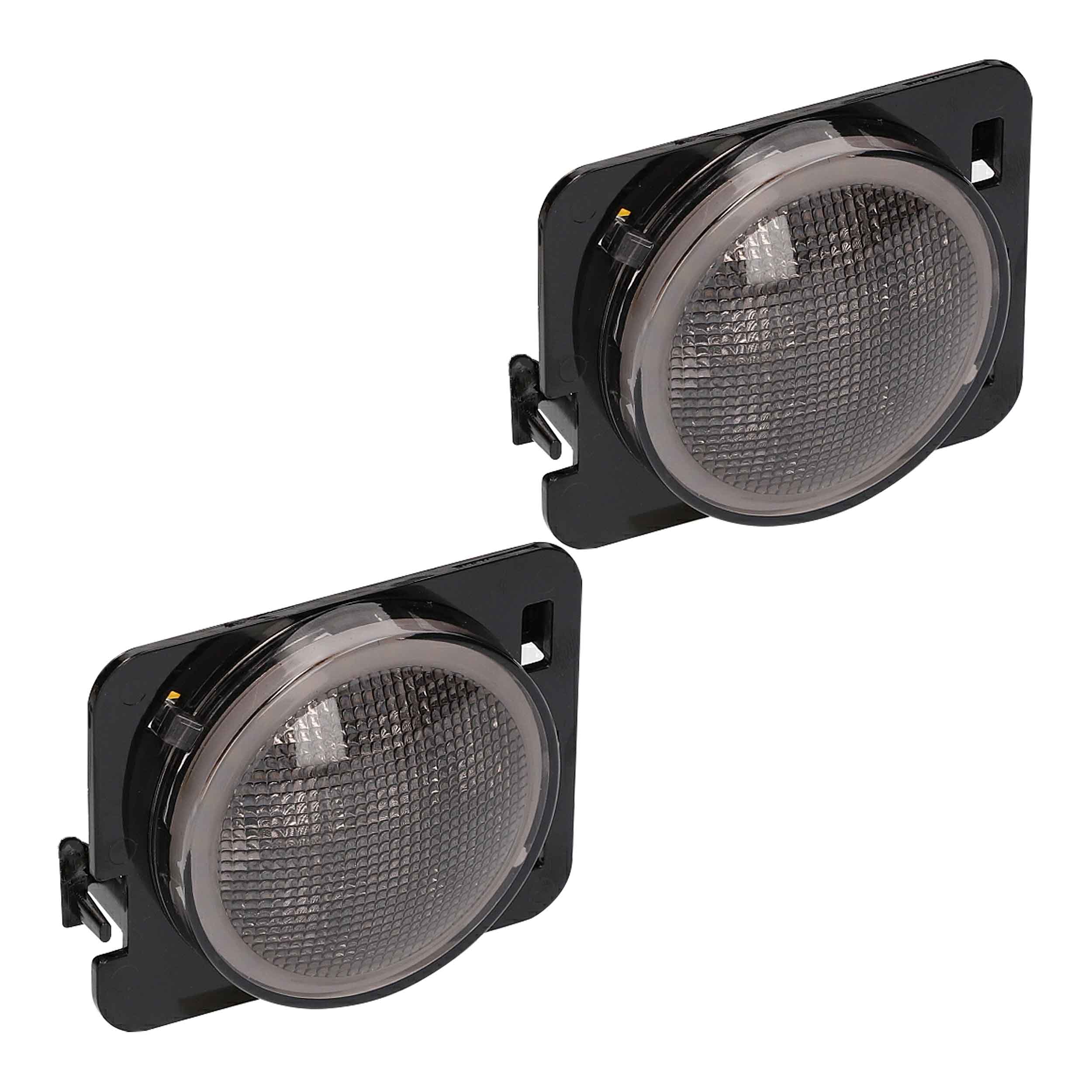 Amber LED Side Marker with Halo - Wrangler JK 2007-2018