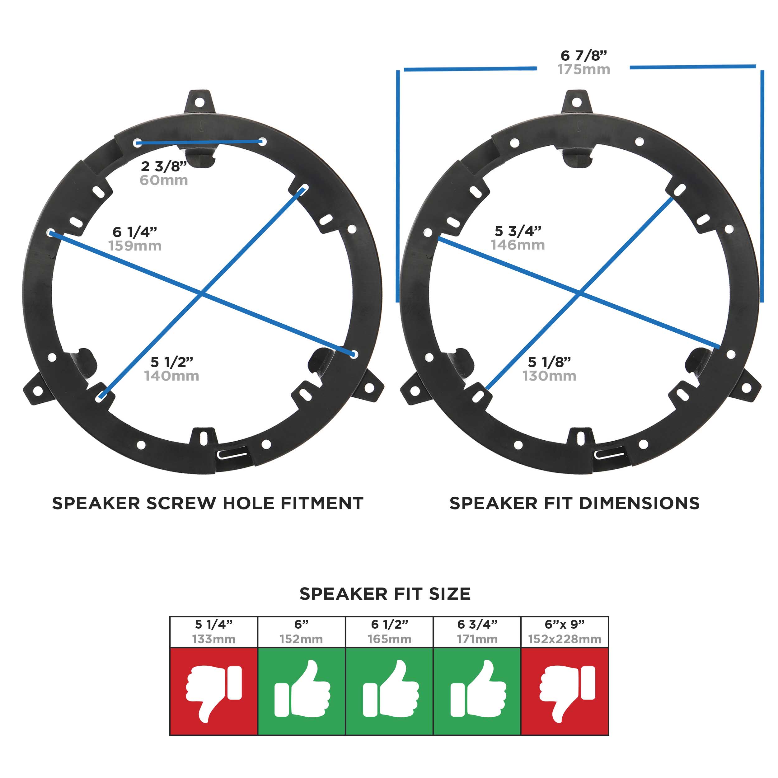 Mitsubishi 2007-2024 (Front and Rear)