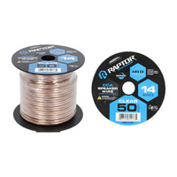 Vice Series CCA Speaker Wire | 14GA | 50 ft. | Clear