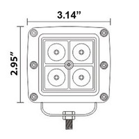 Infinite Cube RGB Light - 3 Inch, 4 LED