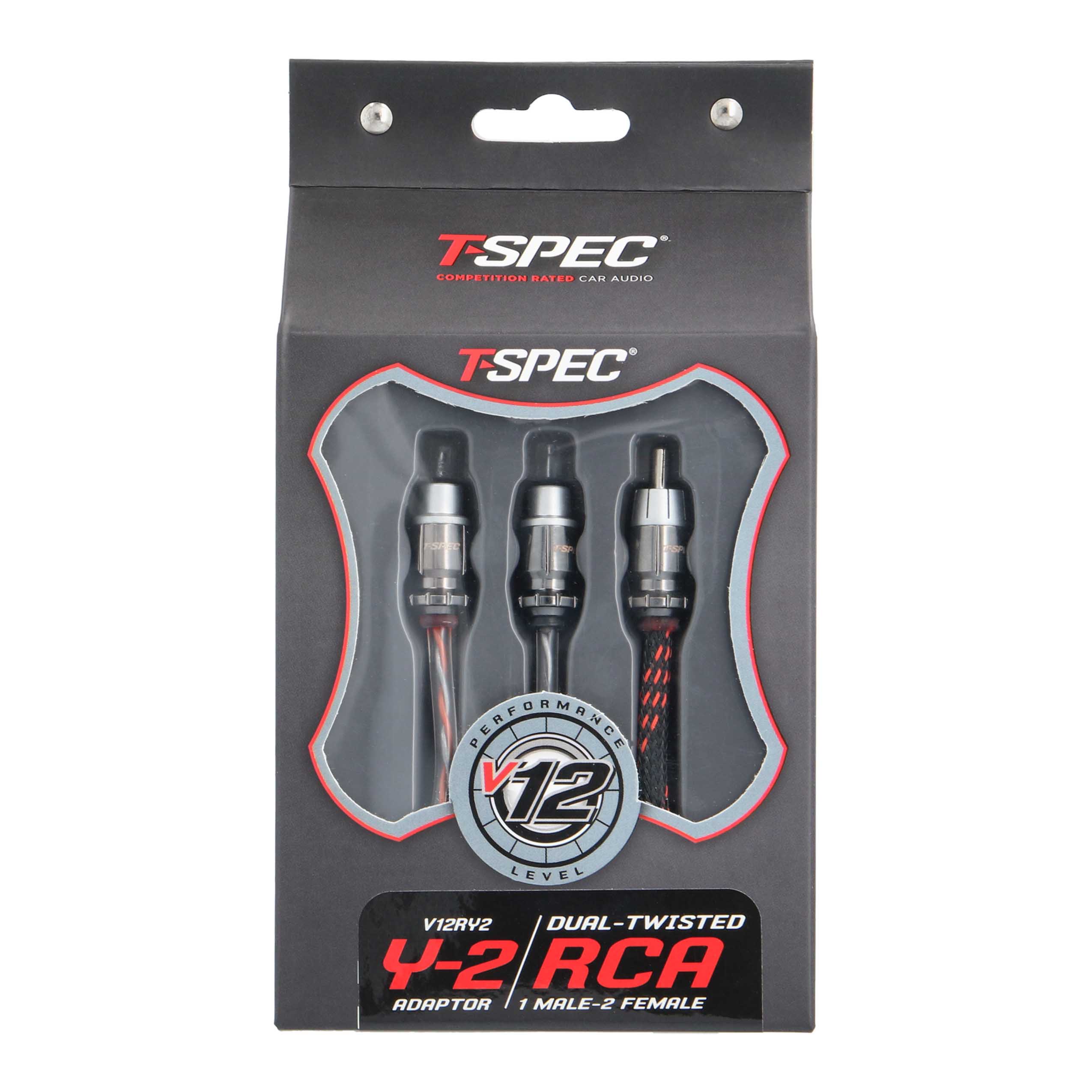 RCA v12 Series 2-Channel Audio Cable - 1M-2F