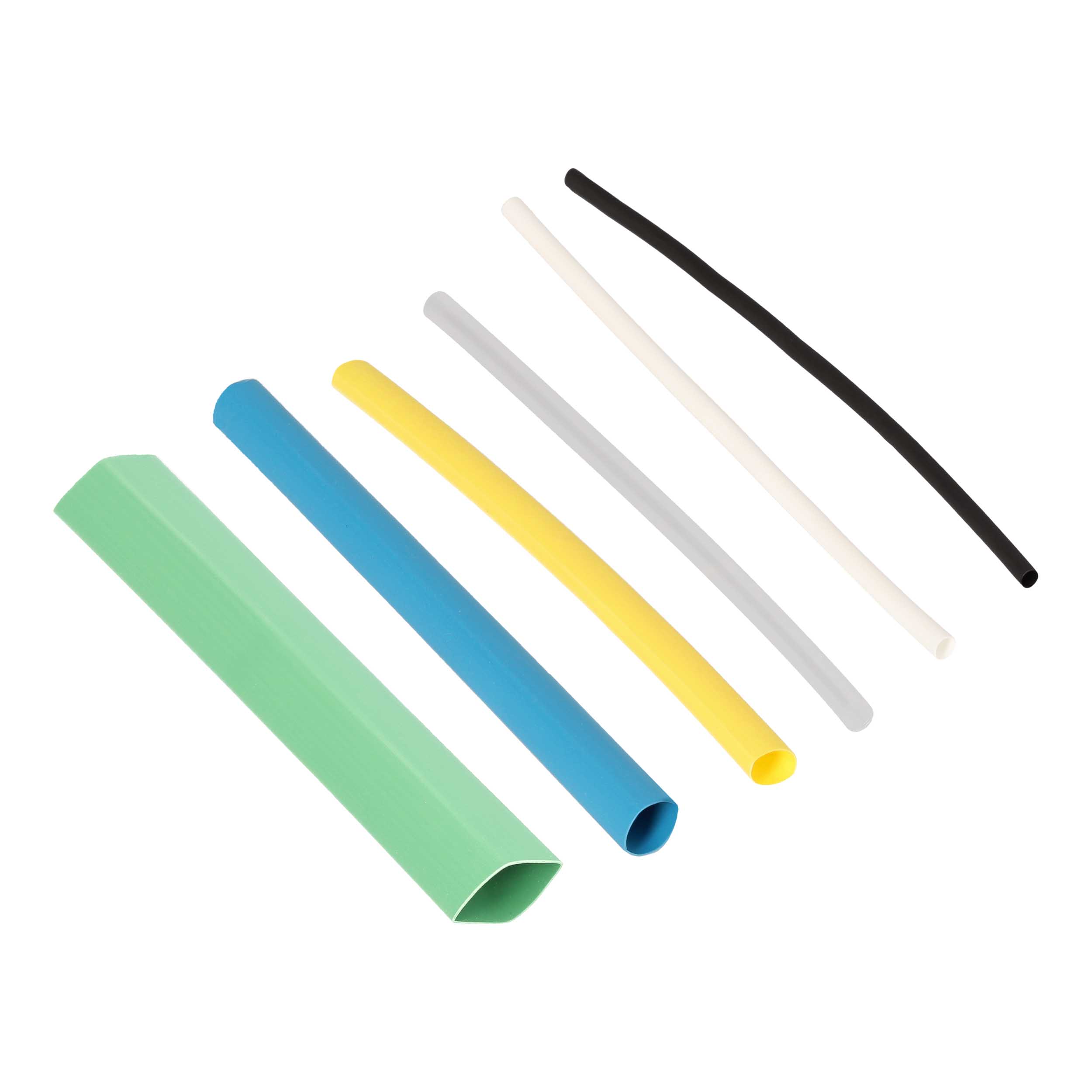 Heat Shrink Tubing Kit - 160 Pc 4 in 2:1 - Assorted Colors