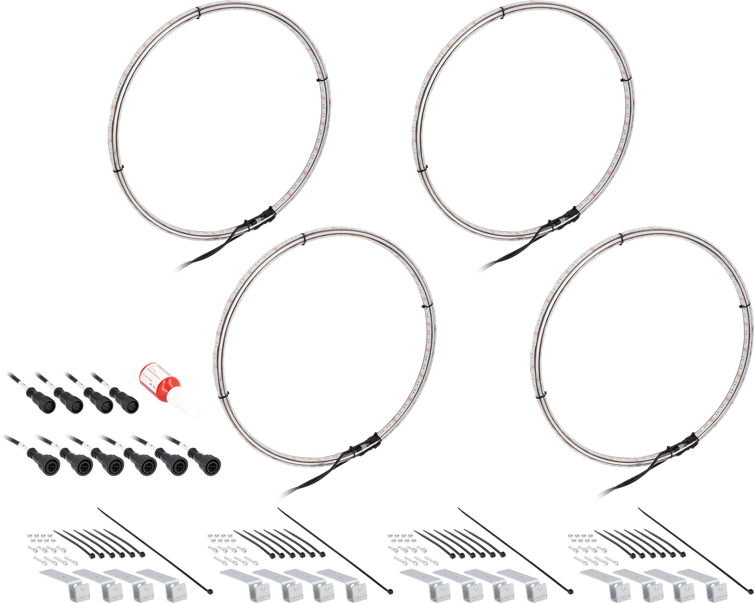 17" Wheel Light Set For RGBW-CB1