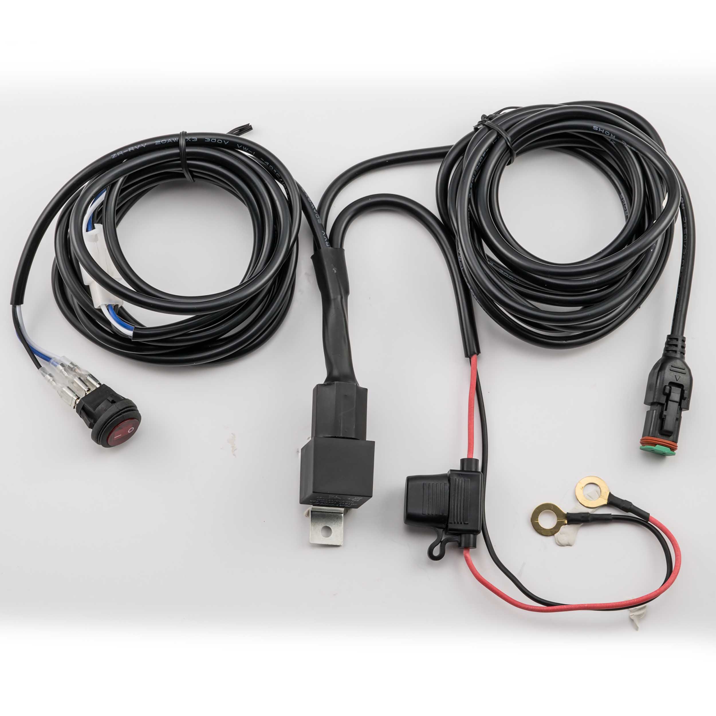 DT Wiring Harness and Switch Kit - 1 Lamp, Universal