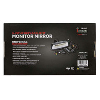 7" Mirror/Monitor with 3 Inputs