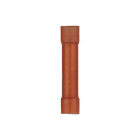 Red Nylon Butt Connector 22-18 Gauge - Package of 1000