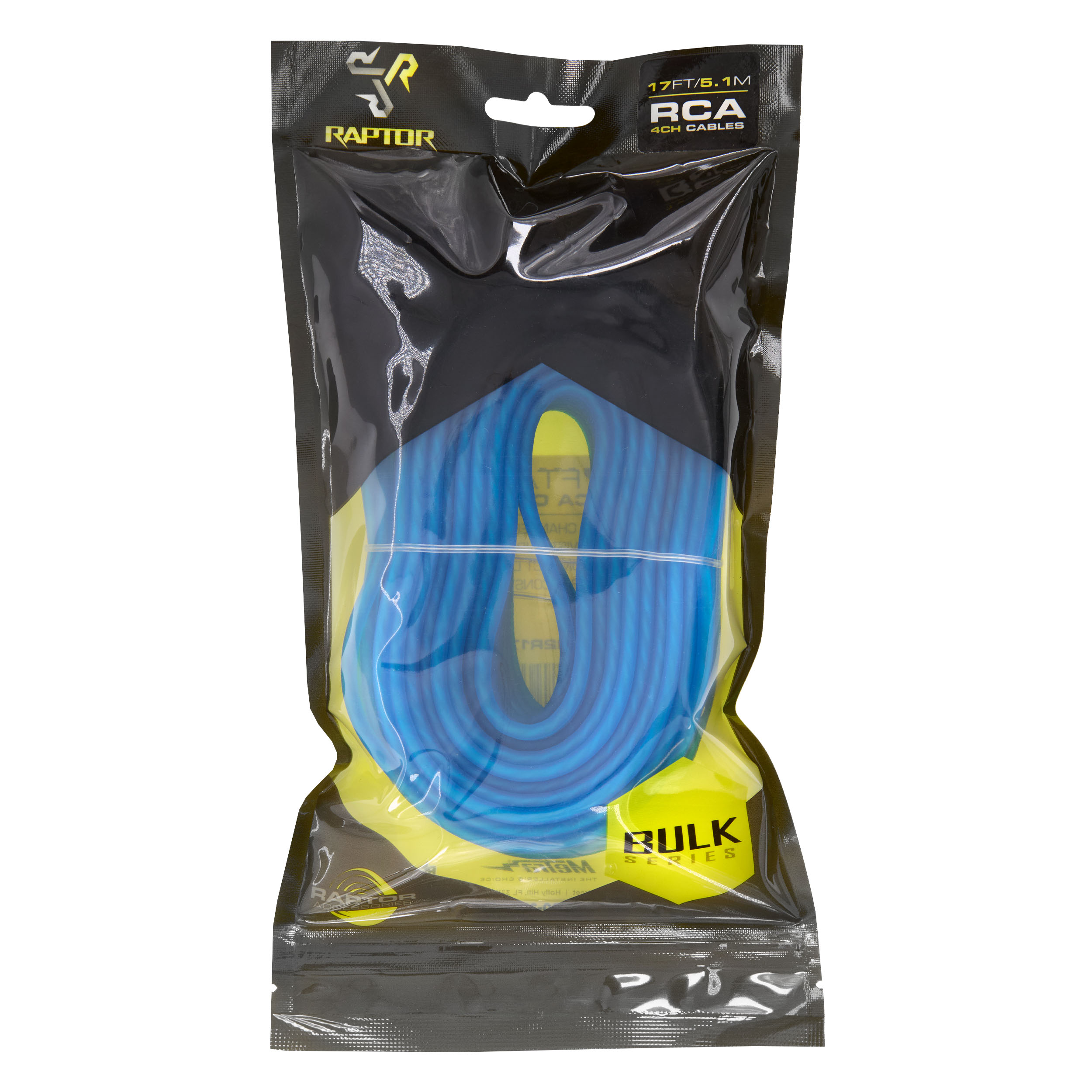 RCA 4-Channel R2 Audio Cable - Bulk Series 17 Feet