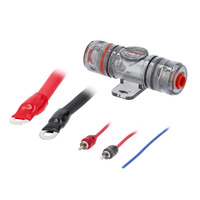 V6 Amp Kit with RCA | 4 AWG | 1000W