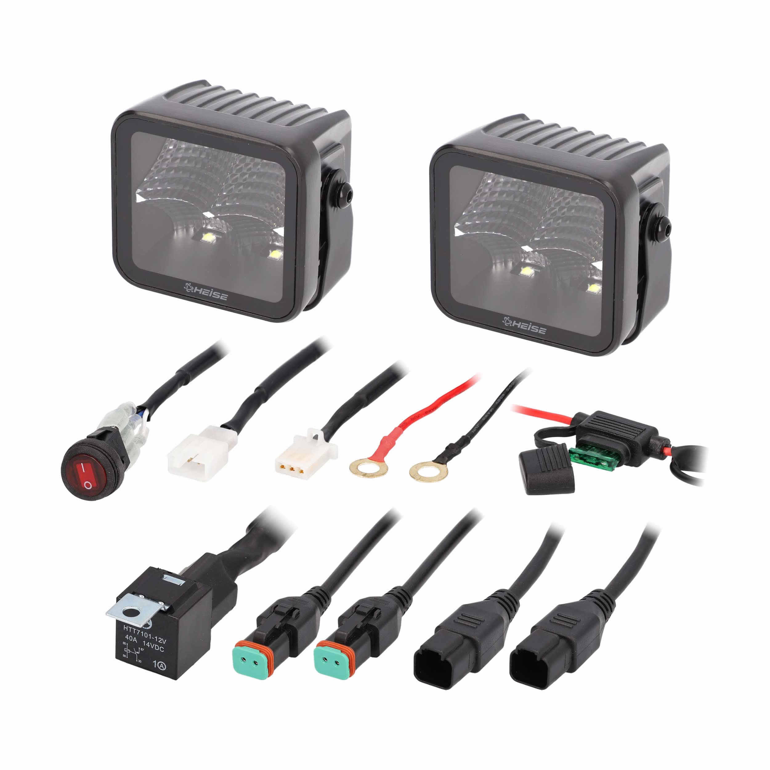 Blackout 3" - 4 LED Flood Cube - 2 Pack