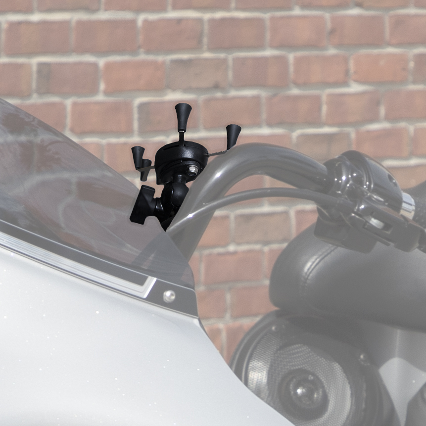 Hex-Grip Phone Mount for Motorcycles
