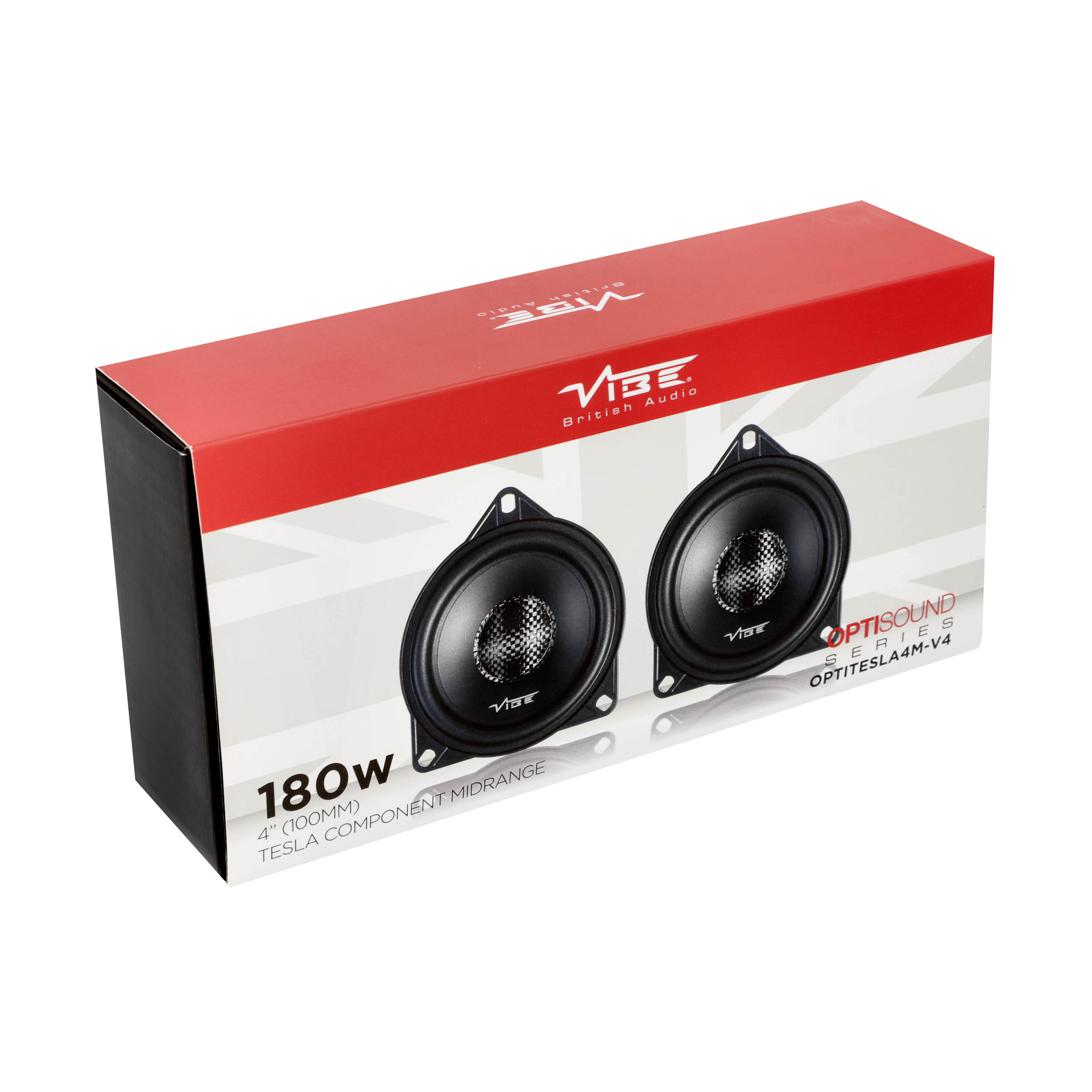 Plug-N-Play 4″ Midwoofer Speaker Kit - Fits Select Tesla