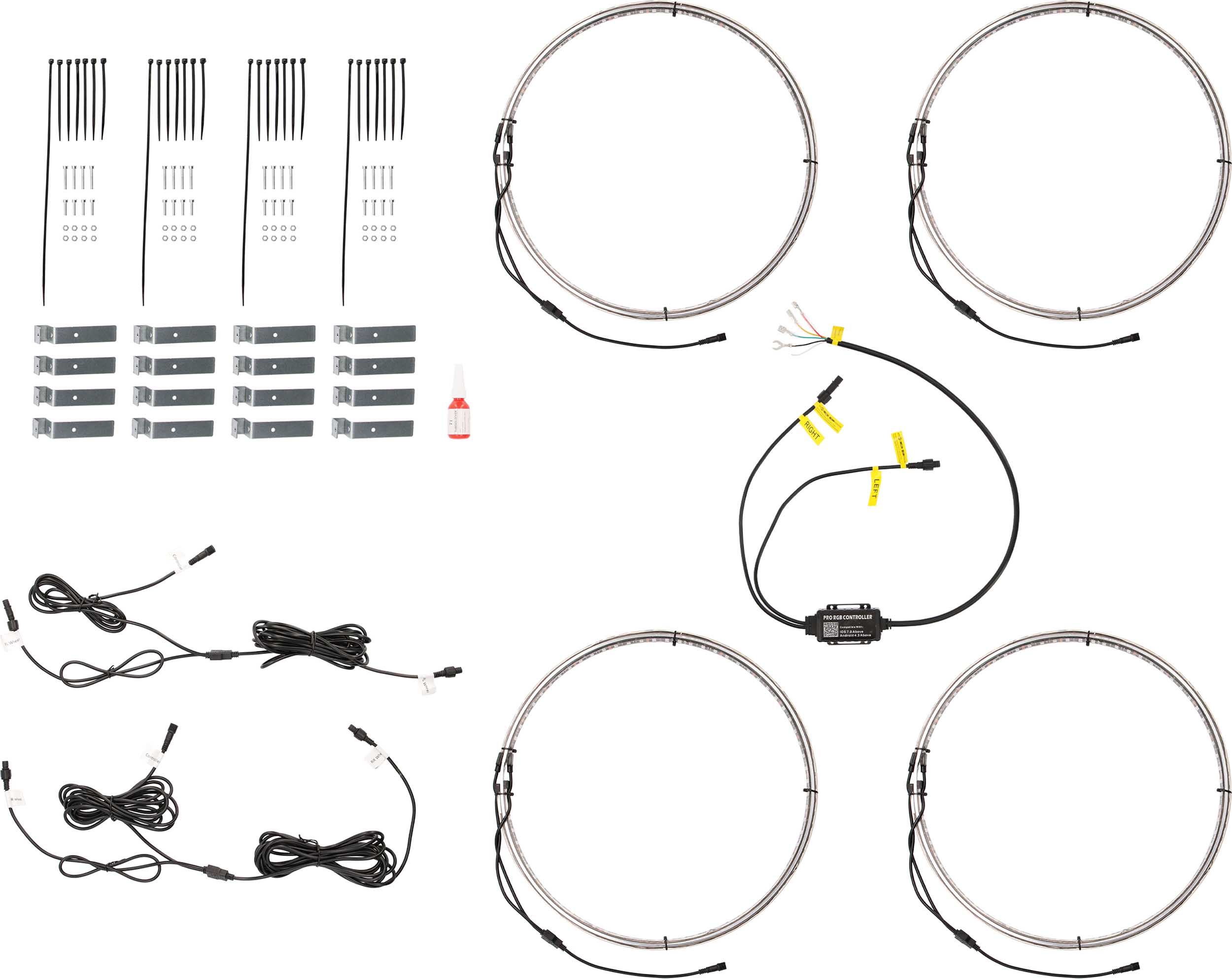 14" Wheel Light Set Chasing
