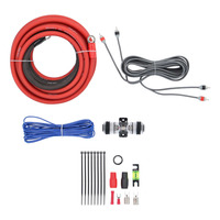 V8 OFC Amp Kit with RCA | 4 AWG | 1500W