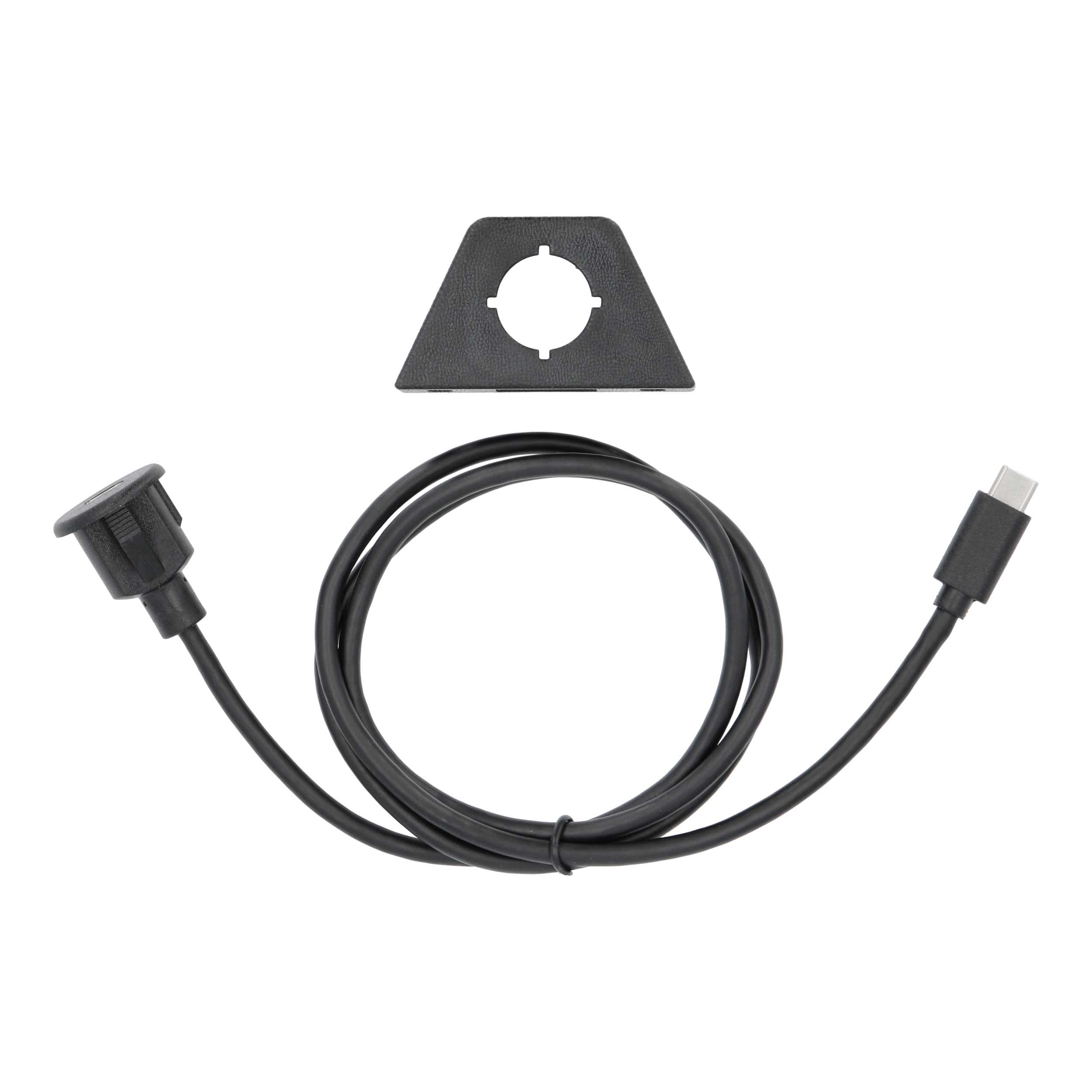 1-Meter Flush Mount USB 4.0 Type-C Extension Cable