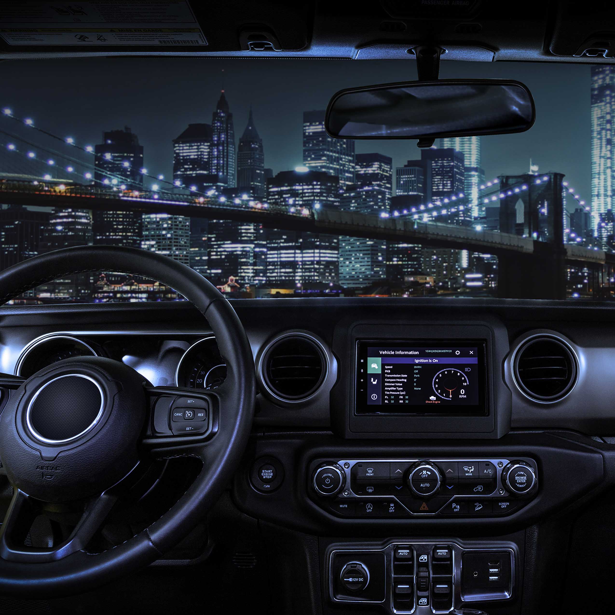 Pioneer Radio Integration Package - Fits Jeep Wrangler JL 20