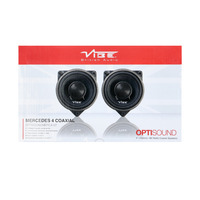 4" Plug-N-Play Coaxial Speaker Kit - Mercedes