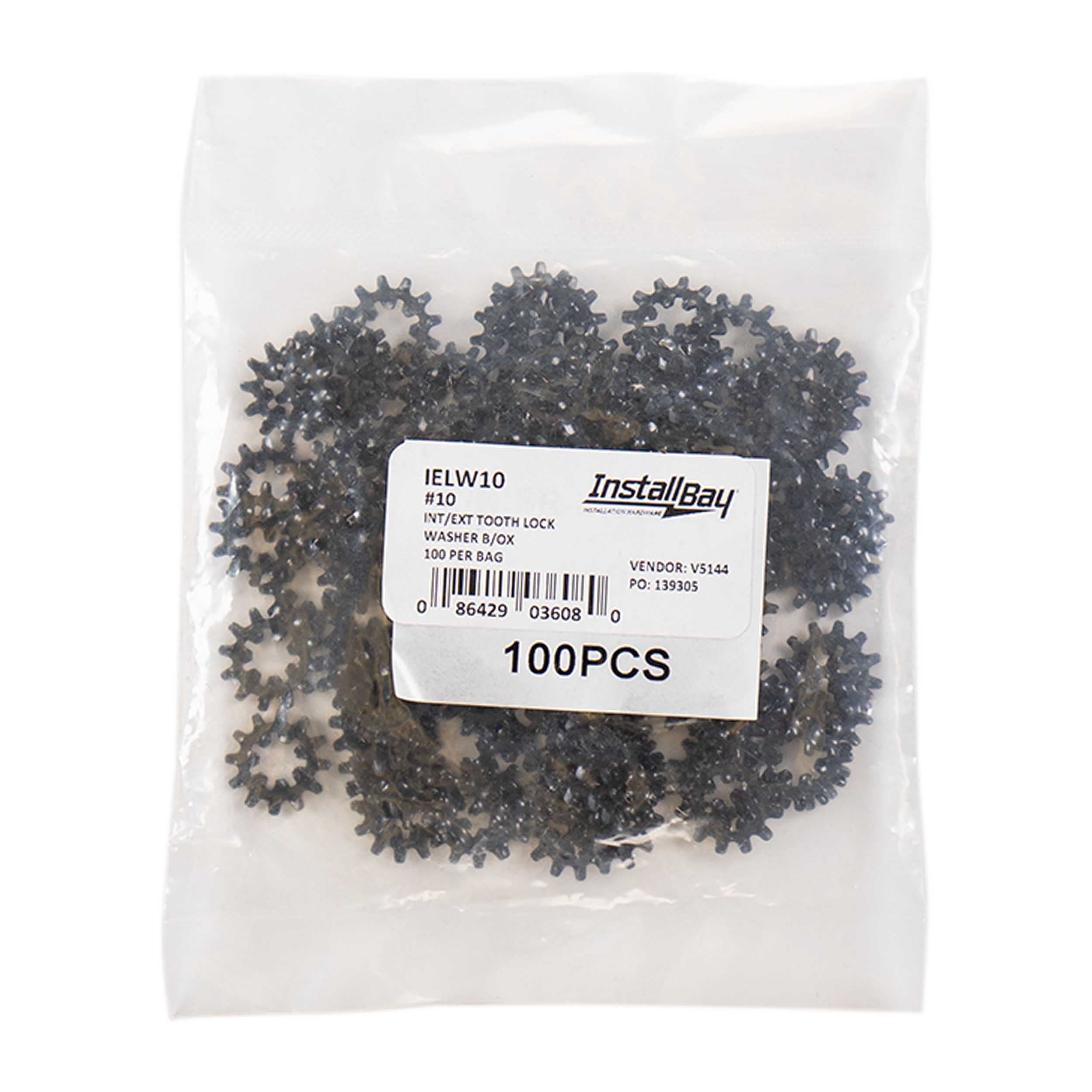 Lock Washer #10 Internal / External - Package of 100