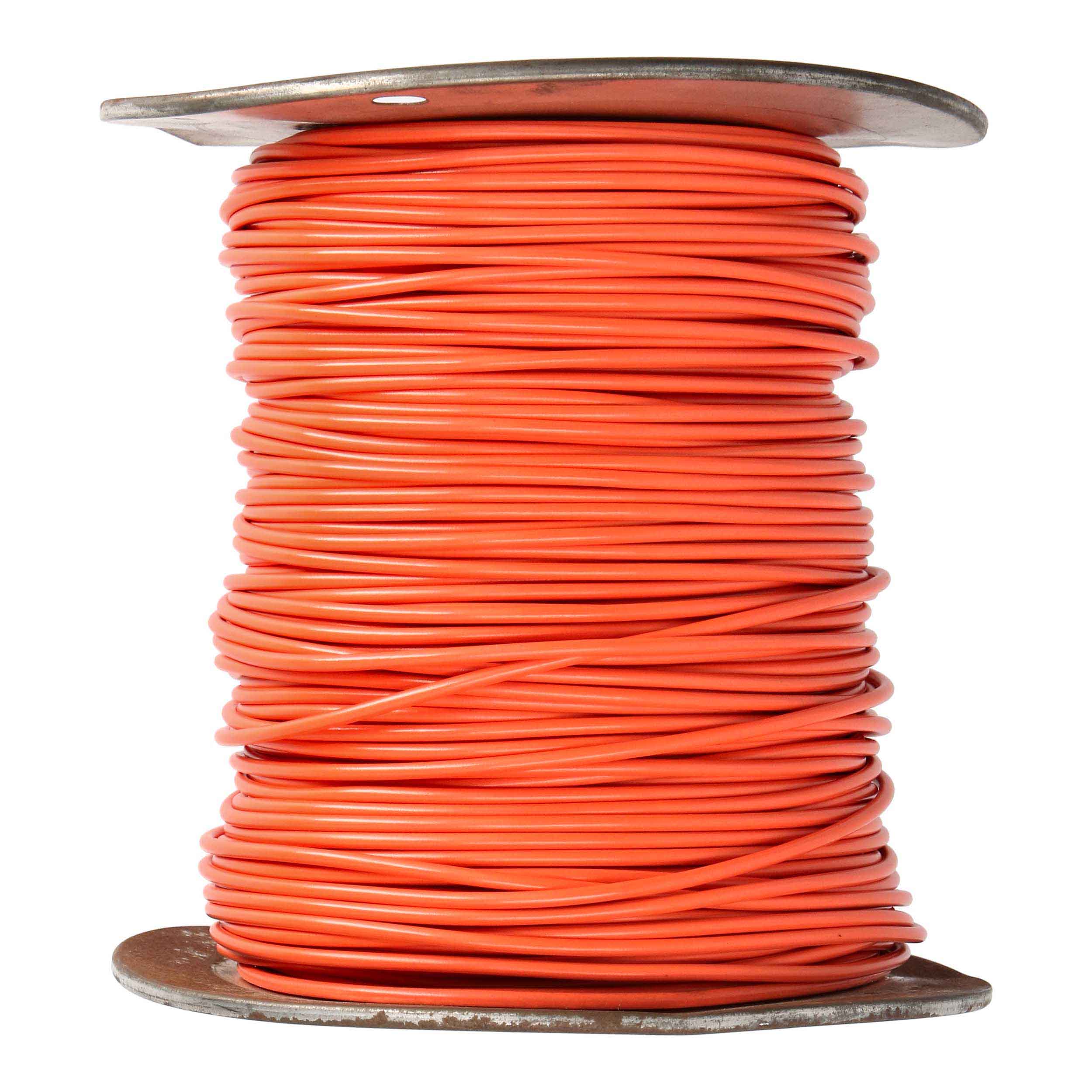14 GA US GPT ALL COPPER PRIMARY WIRE ORANGE - Coil of 500 FT