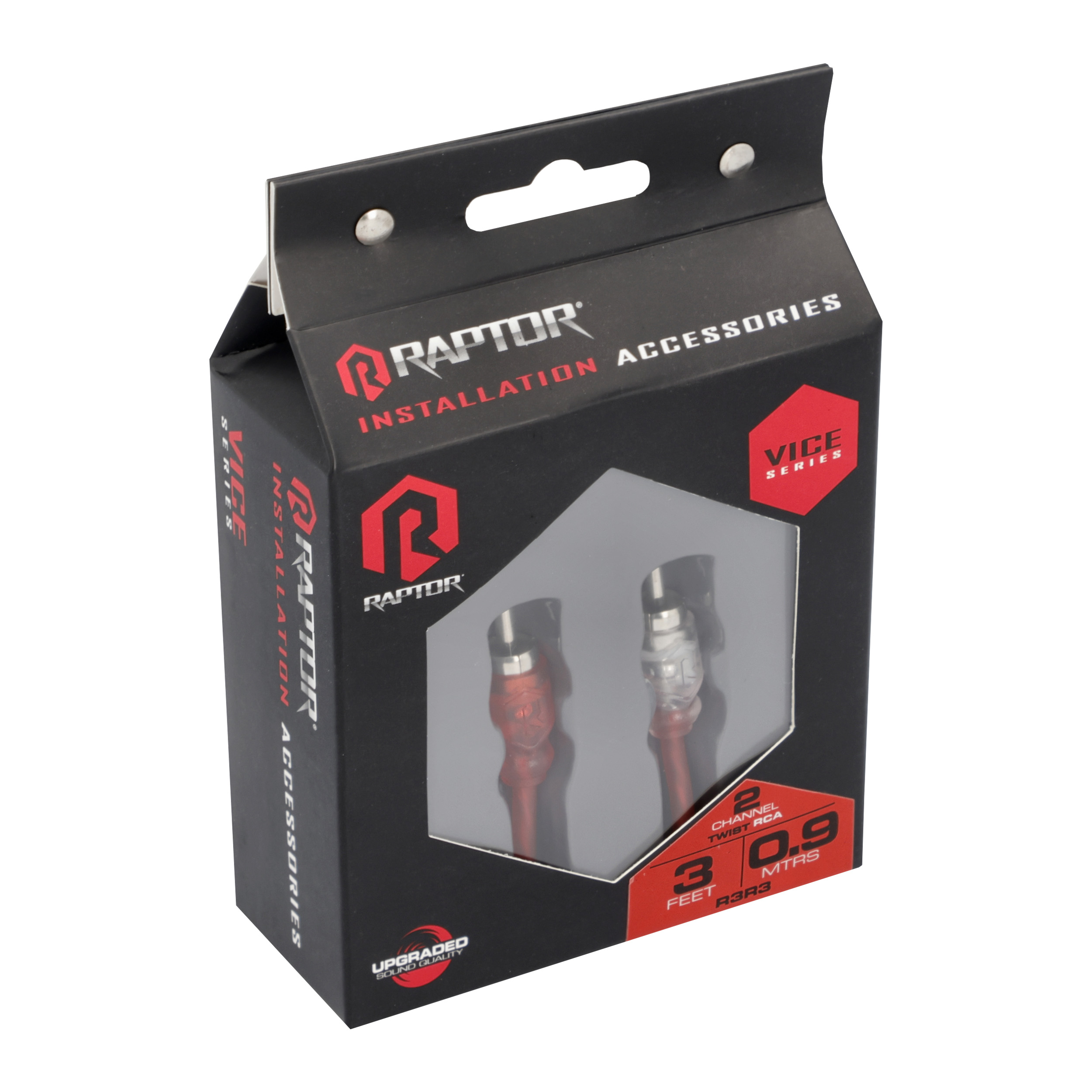 RCA 2-Channel Audio Cable - Vice Series 3 Feet